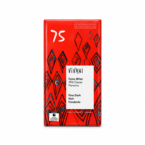 שוקולד מריר אורגני 75% 'VIVANI'